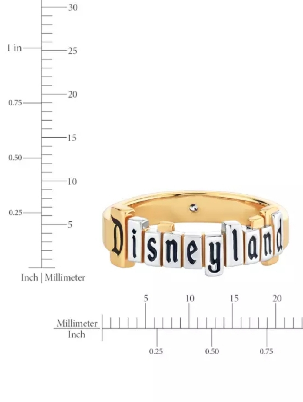 Disneyland 70th Anniversary Marquee Ring by CRISLU - Picture 11 of 16